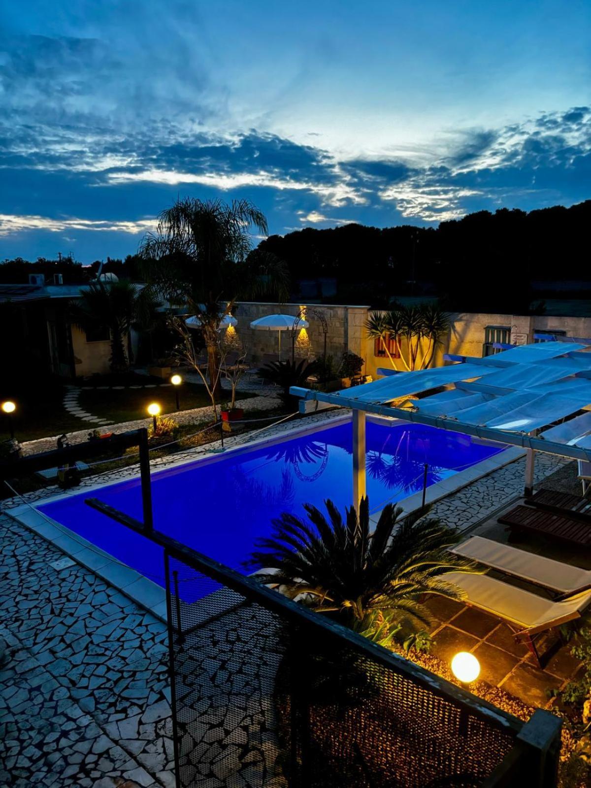 B&B Villa Romina San Cataldo  Bagian luar foto